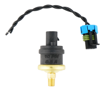 DeatschWerks 10psi 1/8th NPT Adjustable (8-12PSI) Hobbs Switch with Pigtail (0.5A)