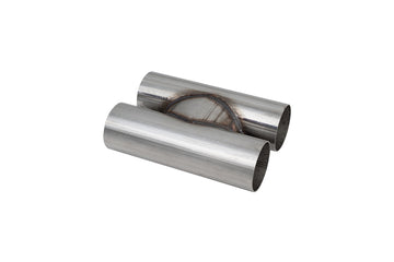 Corsa PRO-Series 304SS Standalone H-Pipe 3.0in Dual Inlet / Dual Outlet - 9.5in OAL