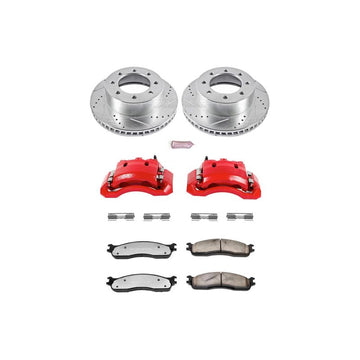 Power Stop 06-08 Dodge Ram 1500 Front Z36 Truck &amp; Tow Kit mit Cals