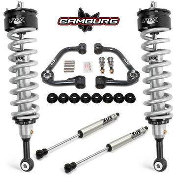 Camburg 21-24 Ford F150 (außer Raptor) Performance-Lift-Kit mit Fox 2.0 Gewindefahrwerk