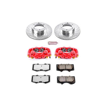 Power Stop 00-06 Toyota Tundra Front Z36 Truck &amp; Tow Kit mit Cals