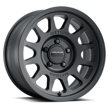 Method MR703 Bead Grip, 16x6 +68mm Offset 5x130 78.1mm CB Matte Black