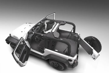 Husky Liners 11-17 Jeep Wrangler JK 2dr (Incl. Heat Shields) Guardian Impact Jeep Liner