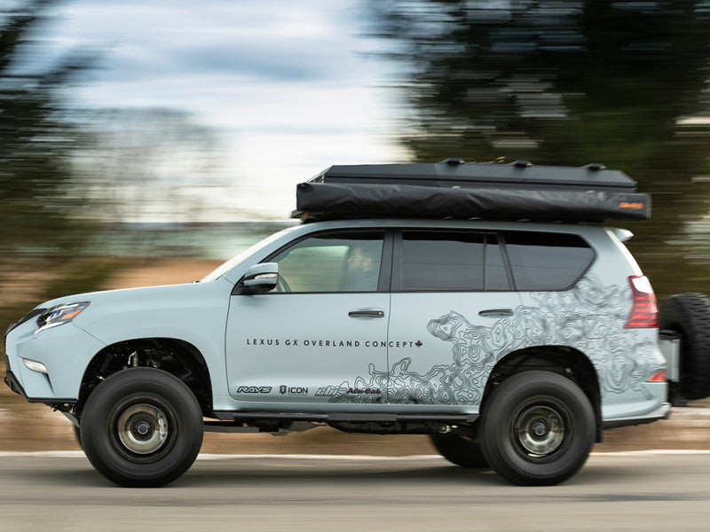 ICON 10+ Lexus GX460 0-3,5 Zoll Stage 7 Fahrwerkssystem mit Rohrquerlenkern