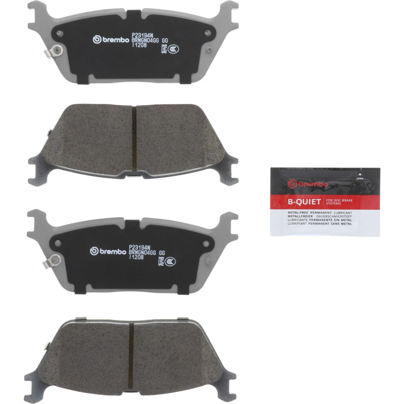Brembo 19-22 Ram 1500 Hinterrad-NAO-Bremsbeläge