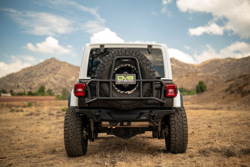 DV8 18-25 Jeep Wrangler JL Karosseriemontierter Reserveradträger