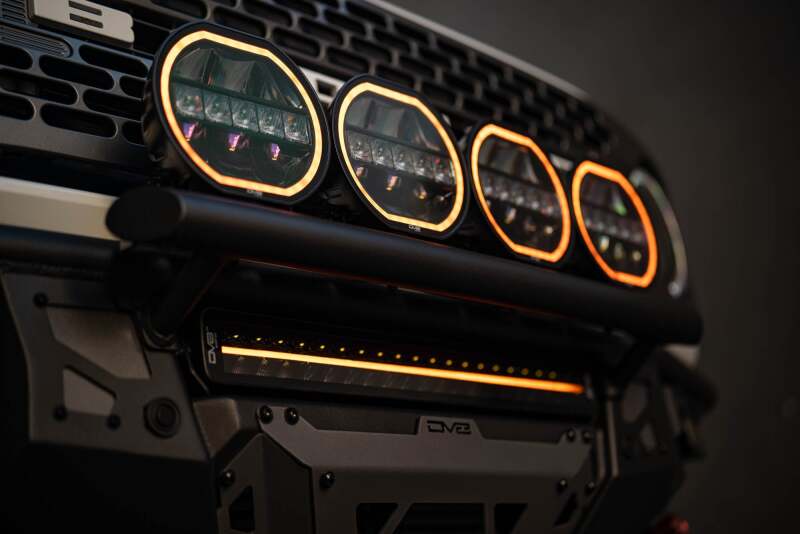 DV8 Offroad Elite Series 20-Zoll-Doppelreihen-Lichtleiste mit Akzentlicht