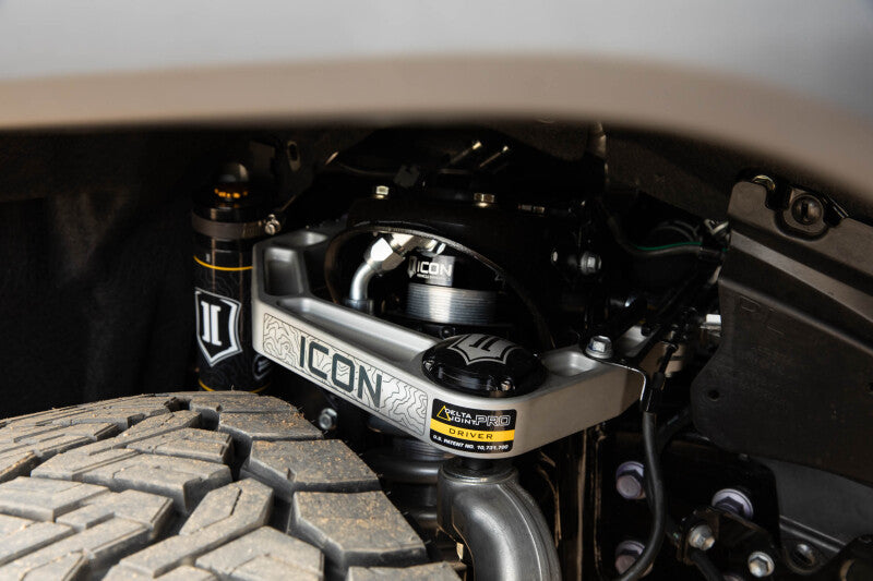 ICON 2024+ Toyota Tacoma 1,25-3 Zoll Stage 8 Fahrwerkssystem aus Billet-Aluminium