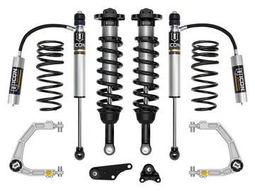 ICON 2024+ Toyota Tacoma 1,25-3 Zoll Stage 3 Fahrwerkssystem aus Billet-Aluminium mit Dreifachfederung