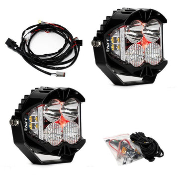 Baja Designs LP4 Pro Fahr-/Kombi-LED - Rote Hintergrundbeleuchtung (Paar)