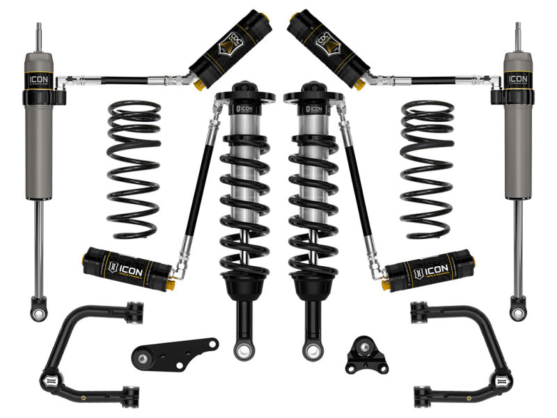 ICON 2024+ Toyota Tacoma 1,25-3 Zoll Stage 5 Fahrwerkssystem Rohrrahmen mit Dreifachfederung