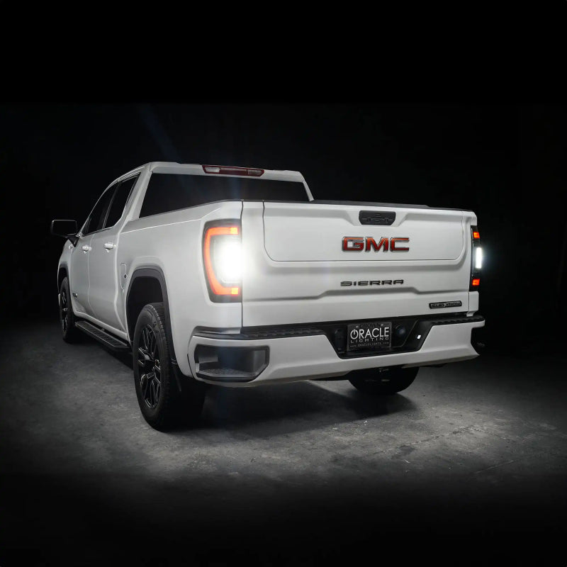 Oracle 19-23 GMC Sierra LED-Rückleuchten im bündigen Design – werkseitige Halogenleuchten