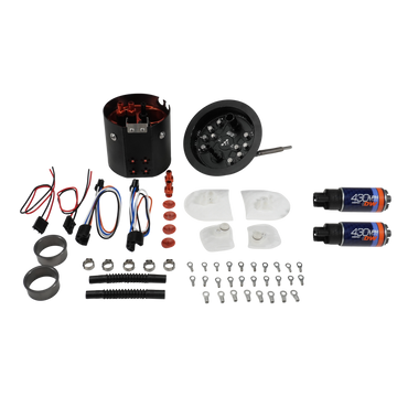 DeatschWerks 06-13 BMW E9X/E8X X2 Dual Pump Module w/ Dual DW430 Fuel Pumps