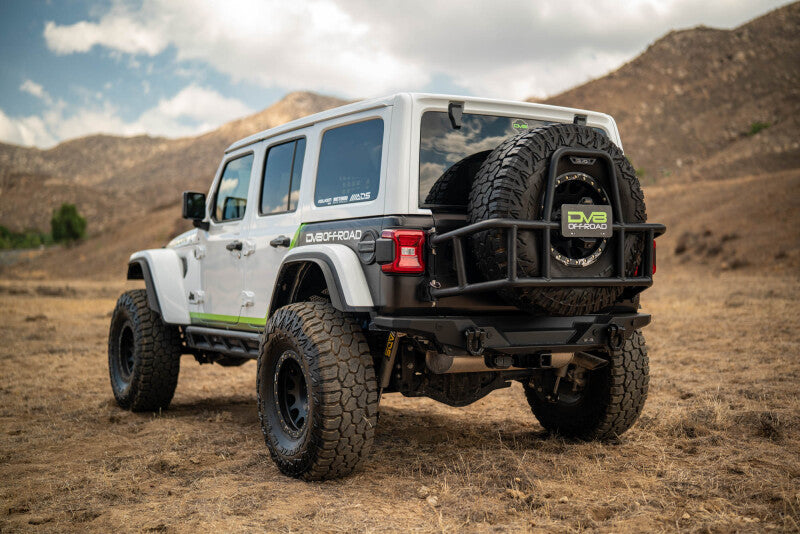 DV8 18-25 Jeep Wrangler JL Karosseriemontierter Reserveradträger