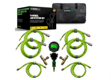 Rhino USA Multi-Reifen-Aufblasset (4-Rad) (Grün)