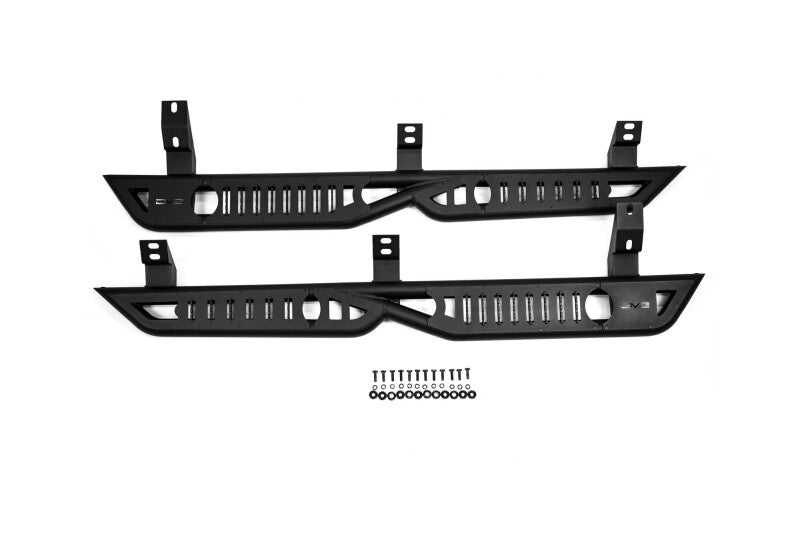 DV8 2025+ Toyota 4Runner OE Plus Trittbretter – Mikrostruktur Schwarz