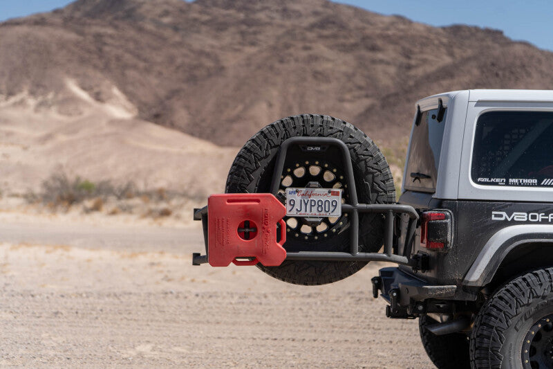 DV8 18-25 Jeep Wrangler JL Karosseriemontierter Reserveradträger