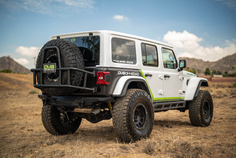 DV8 18-25 Jeep Wrangler JL Karosseriemontierter Reserveradträger