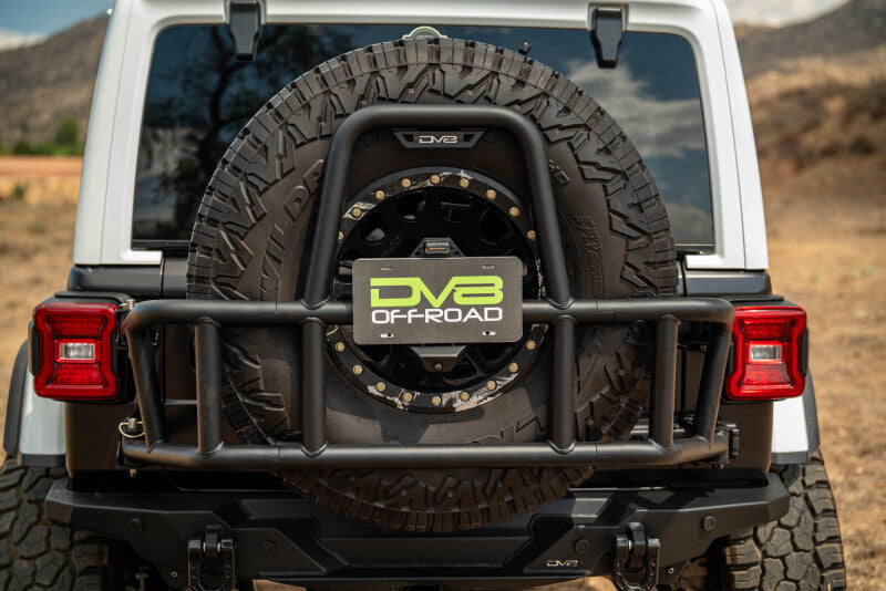 DV8 18-25 Jeep Wrangler JL Karosseriemontierter Reserveradträger
